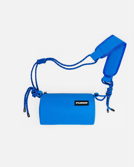 Electric Blue Mini Crossbody Duffle Bag - FABG5-003