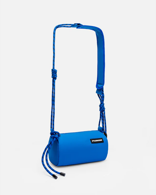 Electric Blue Mini Crossbody Duffle Bag - FABG5-003